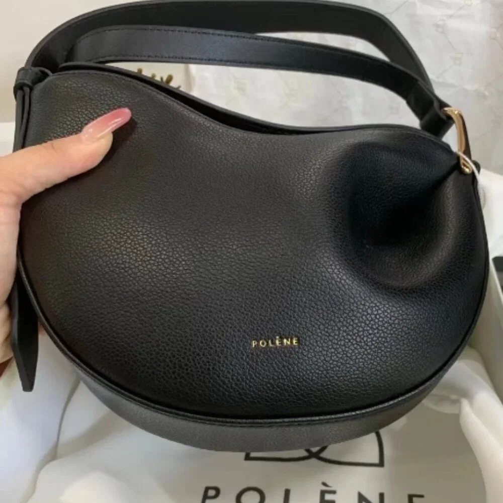 Polene | Bags | Polene Tonca Edition Textured Black Full Set